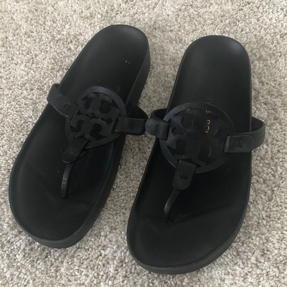 Tori Burch Miller Cloud Thong Sandal - Picture 2 of 8